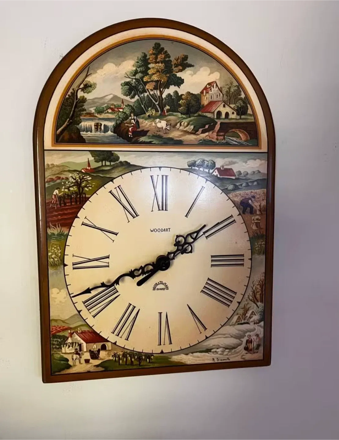 Woodart Quartz Wall Clock