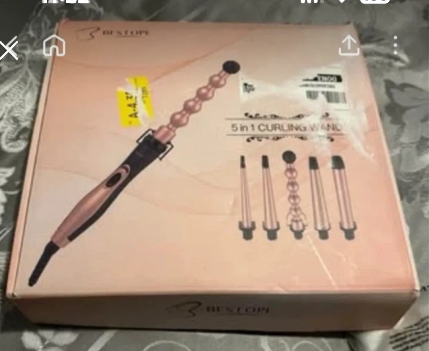 BESTOPE 5 in 1 Curling Wand Set