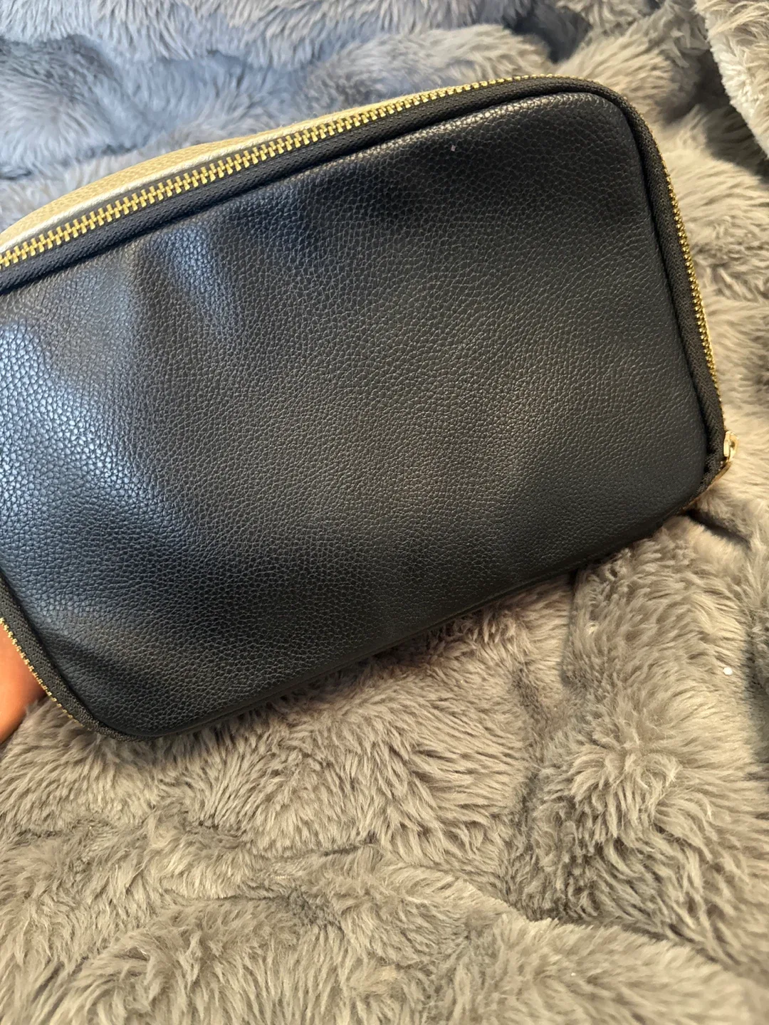 Versace Black Leather Pouch image indicator(4)