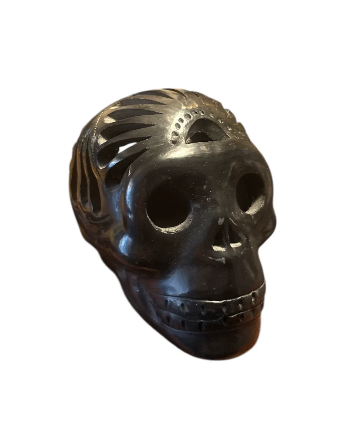 Black Carved Skull Decor image indicator(3)