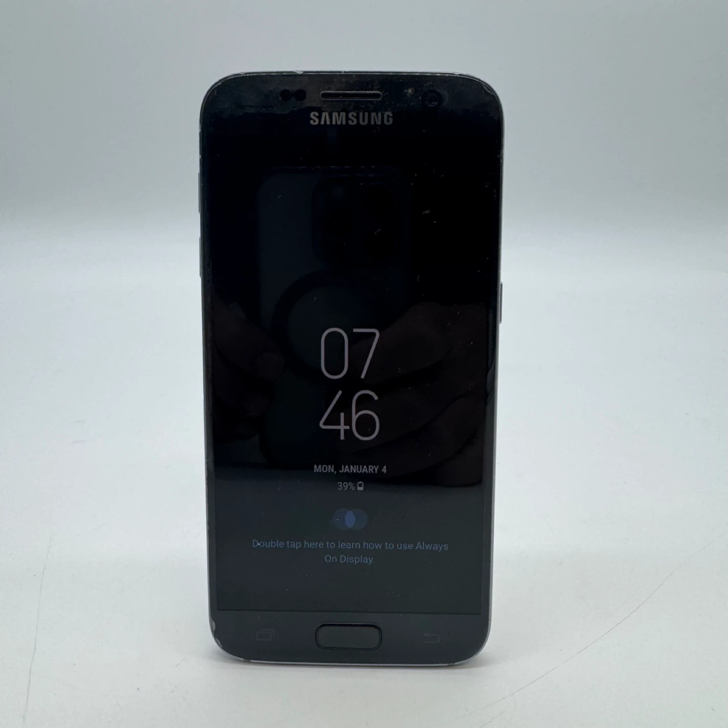 Samsung Galaxy S7 – Works – No SIM Detection (lock)– Scratched - photo 2