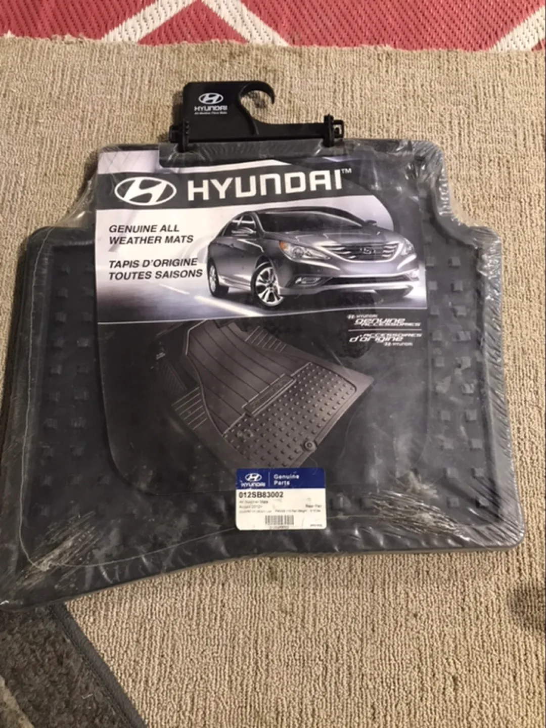 Hyundai Accent 2022 - All Weather Mats - Genuine Parts