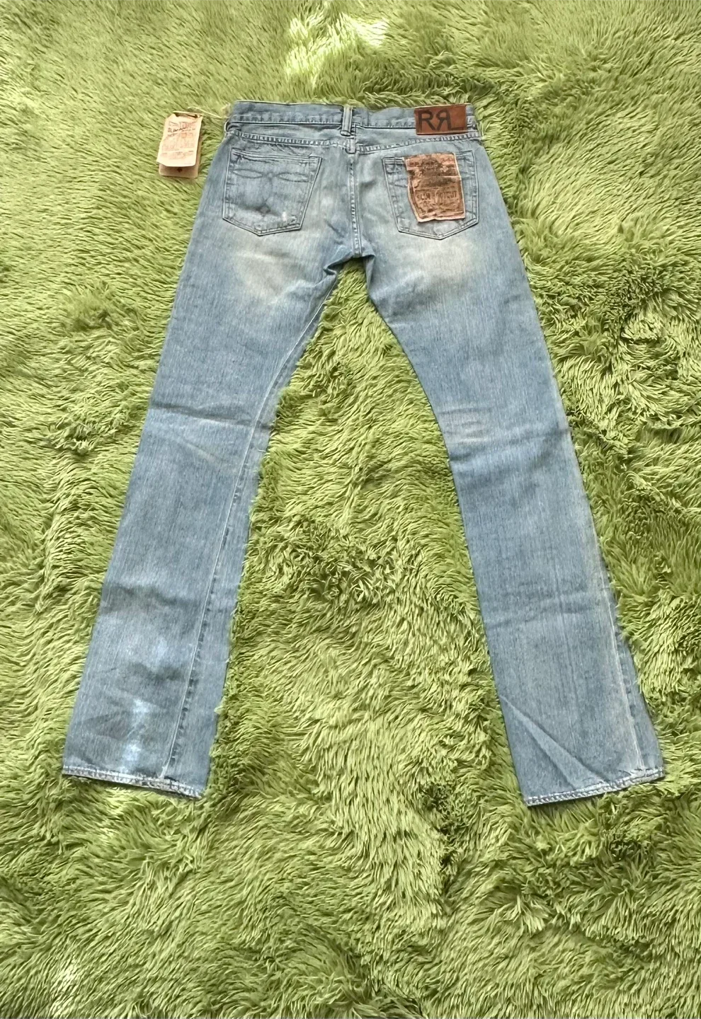 RRL Ralph Lauren Slim Bootcut Jeans Size 28x34 image indicator(2)