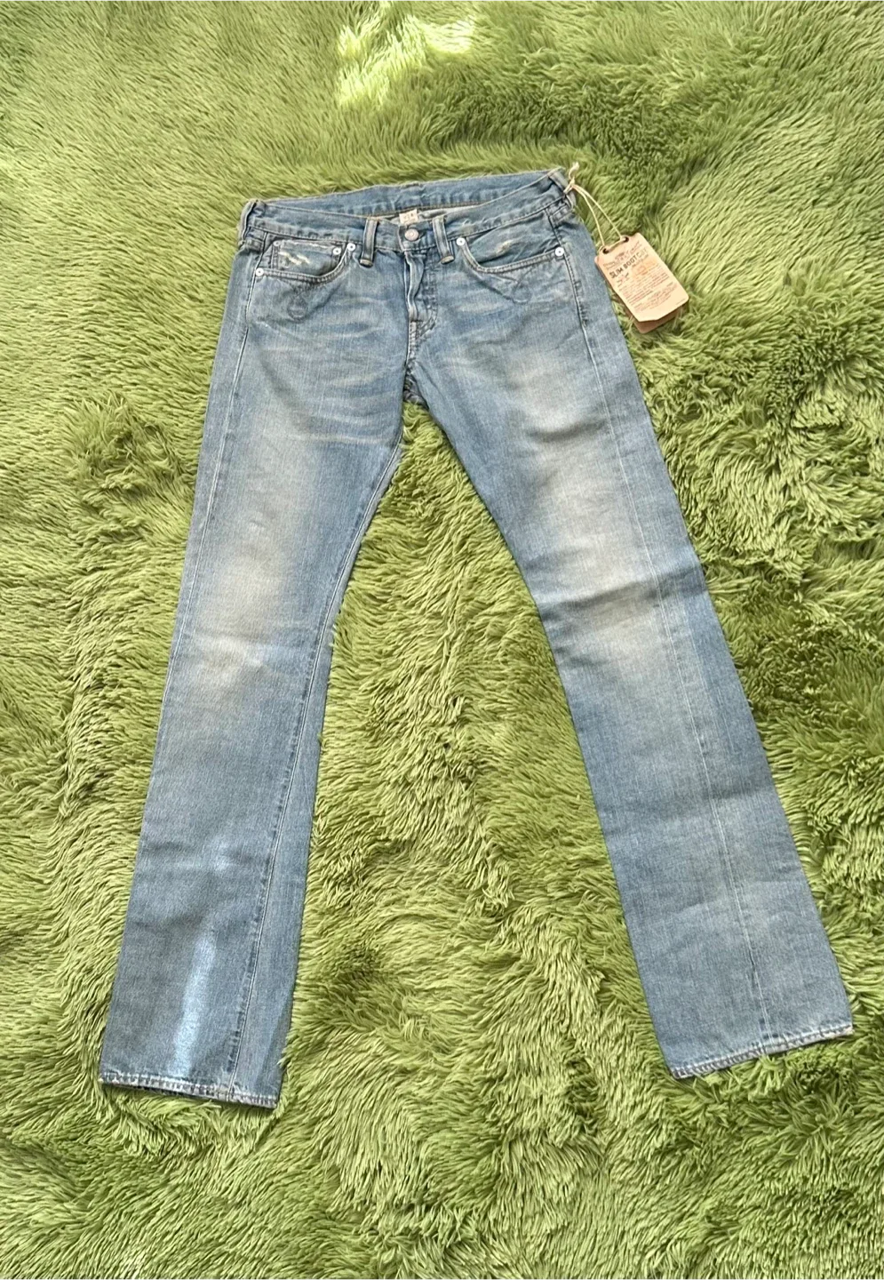 RRL Ralph Lauren Slim Bootcut Jeans Size 28x34