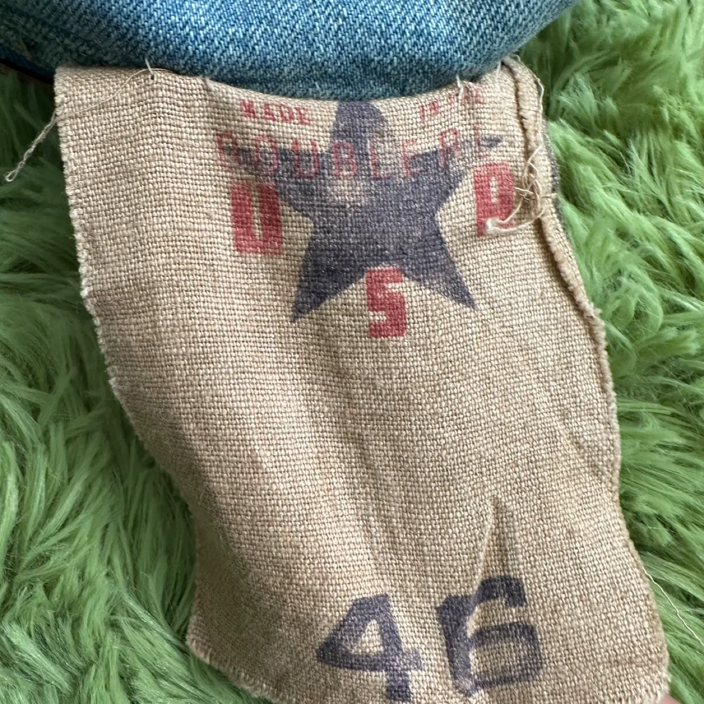 RRL Ralph Lauren Slim Bootcut Jeans Size 28x34 image indicator(10)