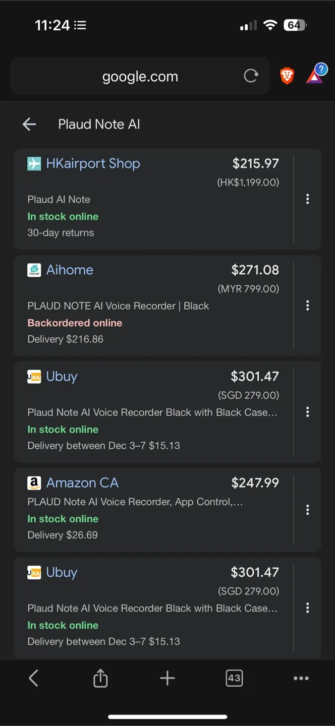 *New* Plaud Note AI Voice Recorder image indicator(9)