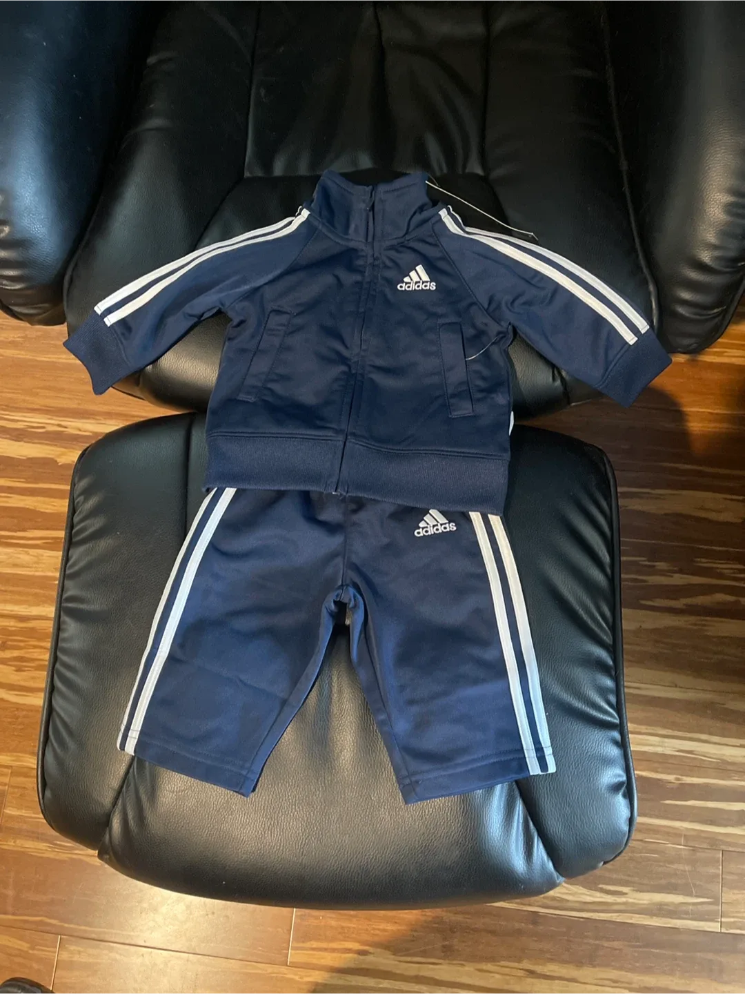 Adidas Baby Tracksuit - Navy Blue