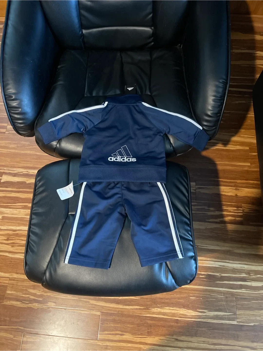 Adidas Baby Tracksuit - Navy Blue image indicator(2)