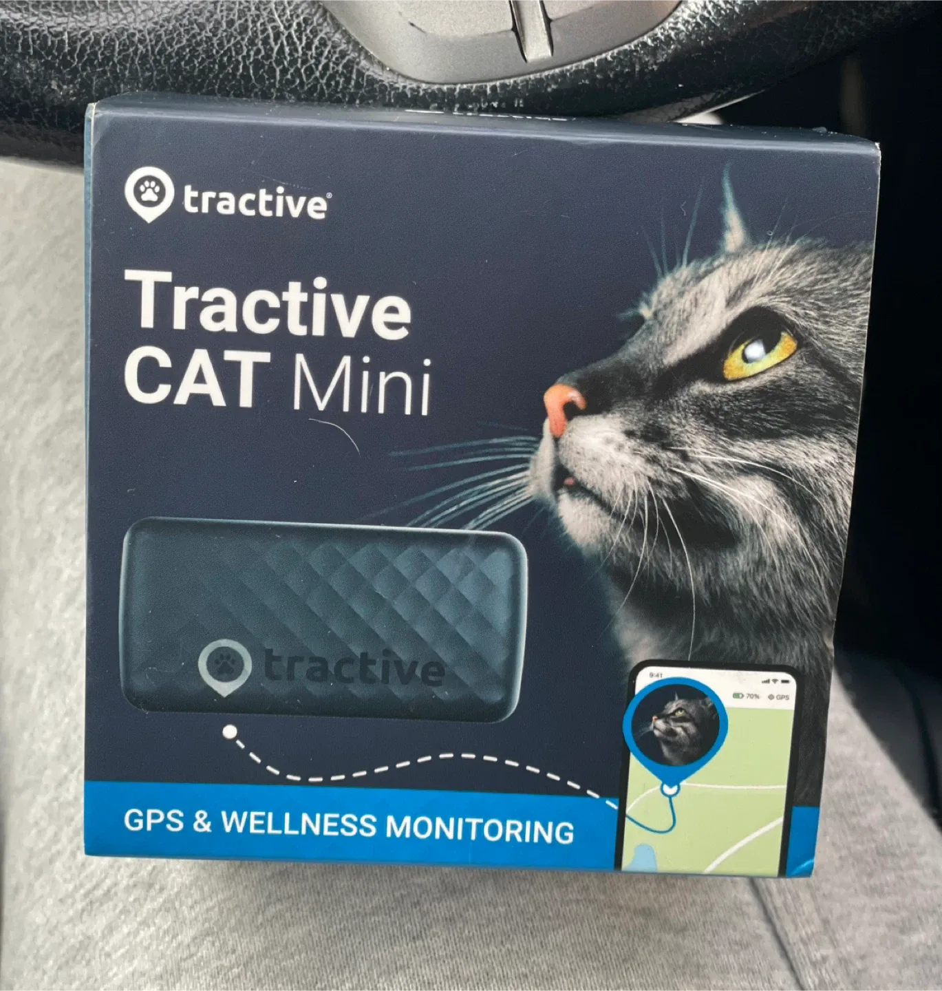 Tractive CAT Mini GPS & Wellness Tracker - New