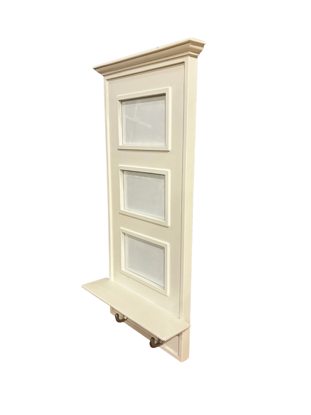 Wall Mounted Photo Frame with Shelf & Hooks - photo 3