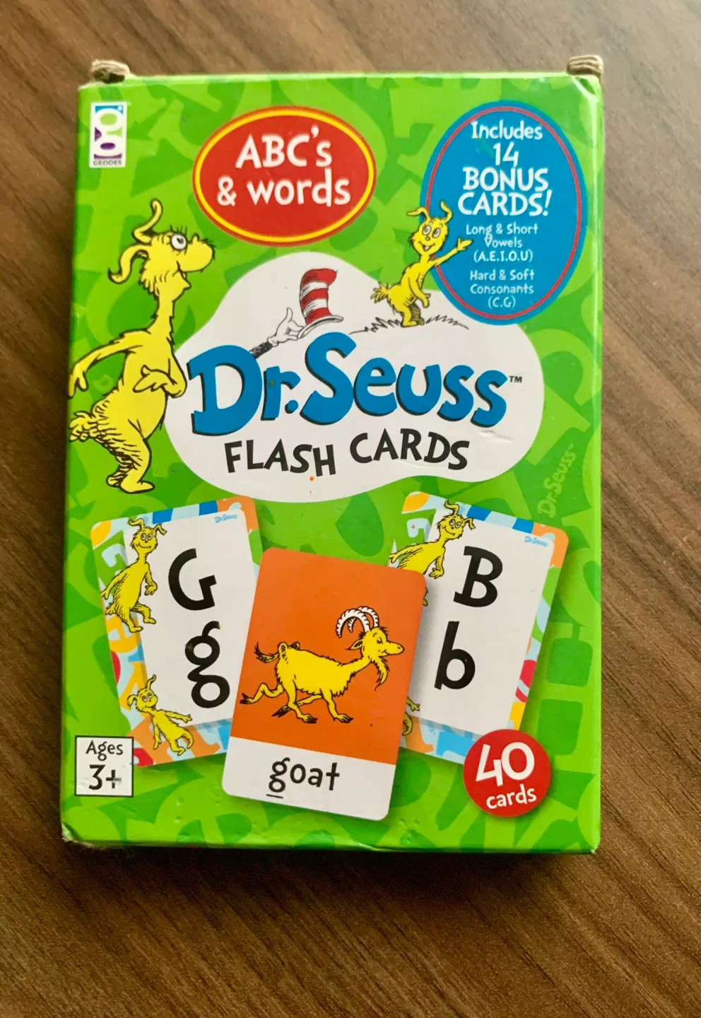 Dr. Seuss ABC's & Words Flash Cards