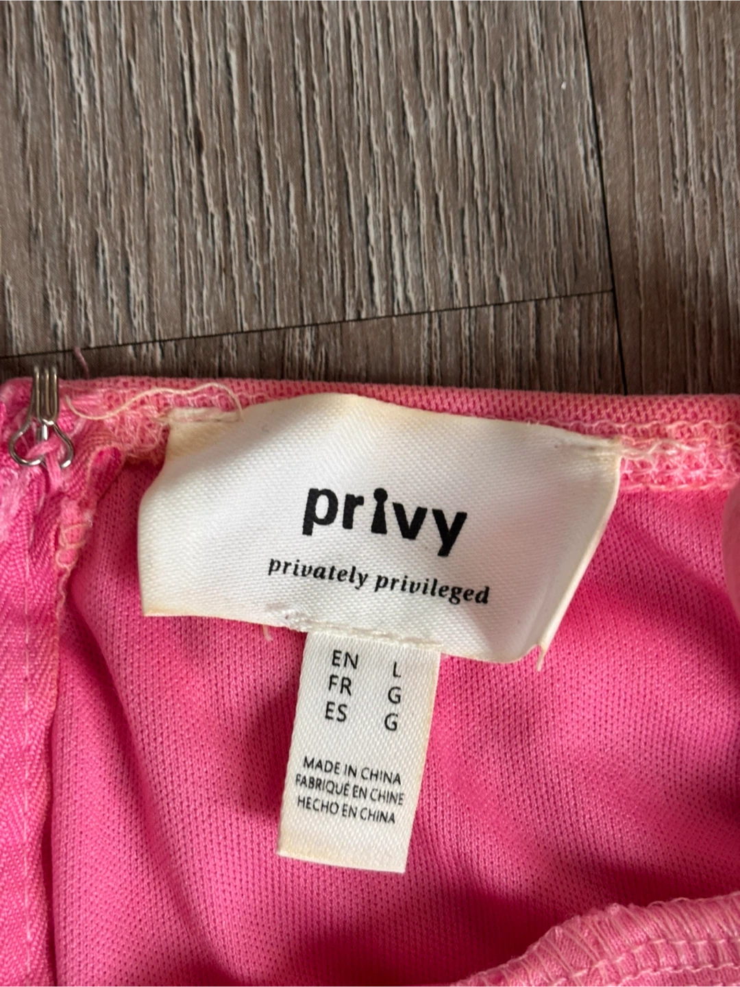 Privy Pink Dress - Size Large - photo 2