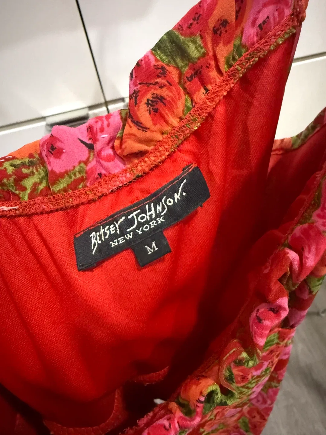 Betsey Johnson Floral Dress - Size M image indicator(2)