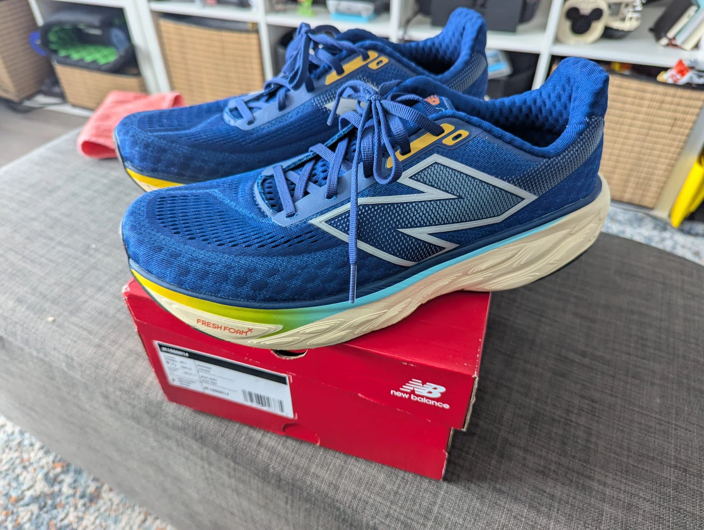 New Balance Mens 1080 running shoes.