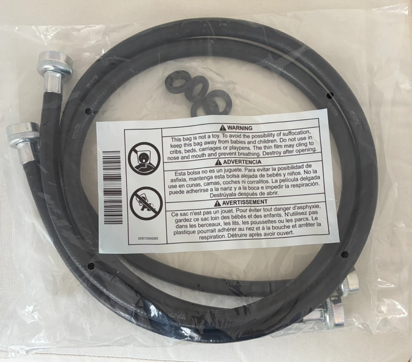 New Washing Machine Hose - Hot & Cold - photo 5