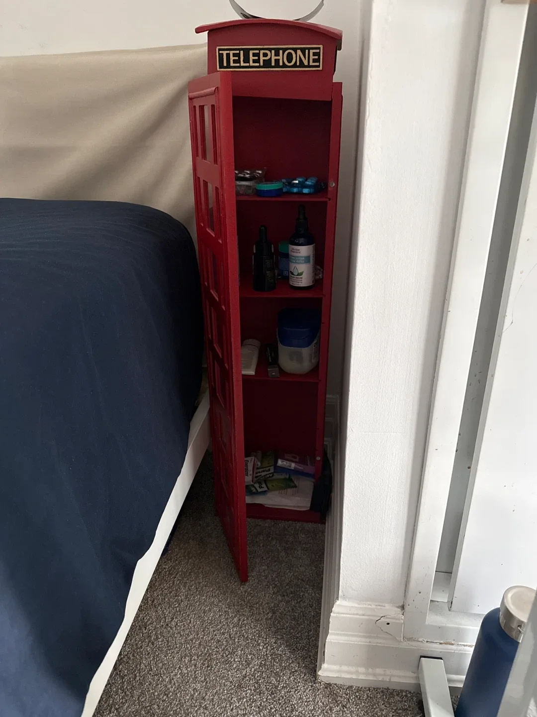 Red Telephone Booth Cabinet image indicator(2)