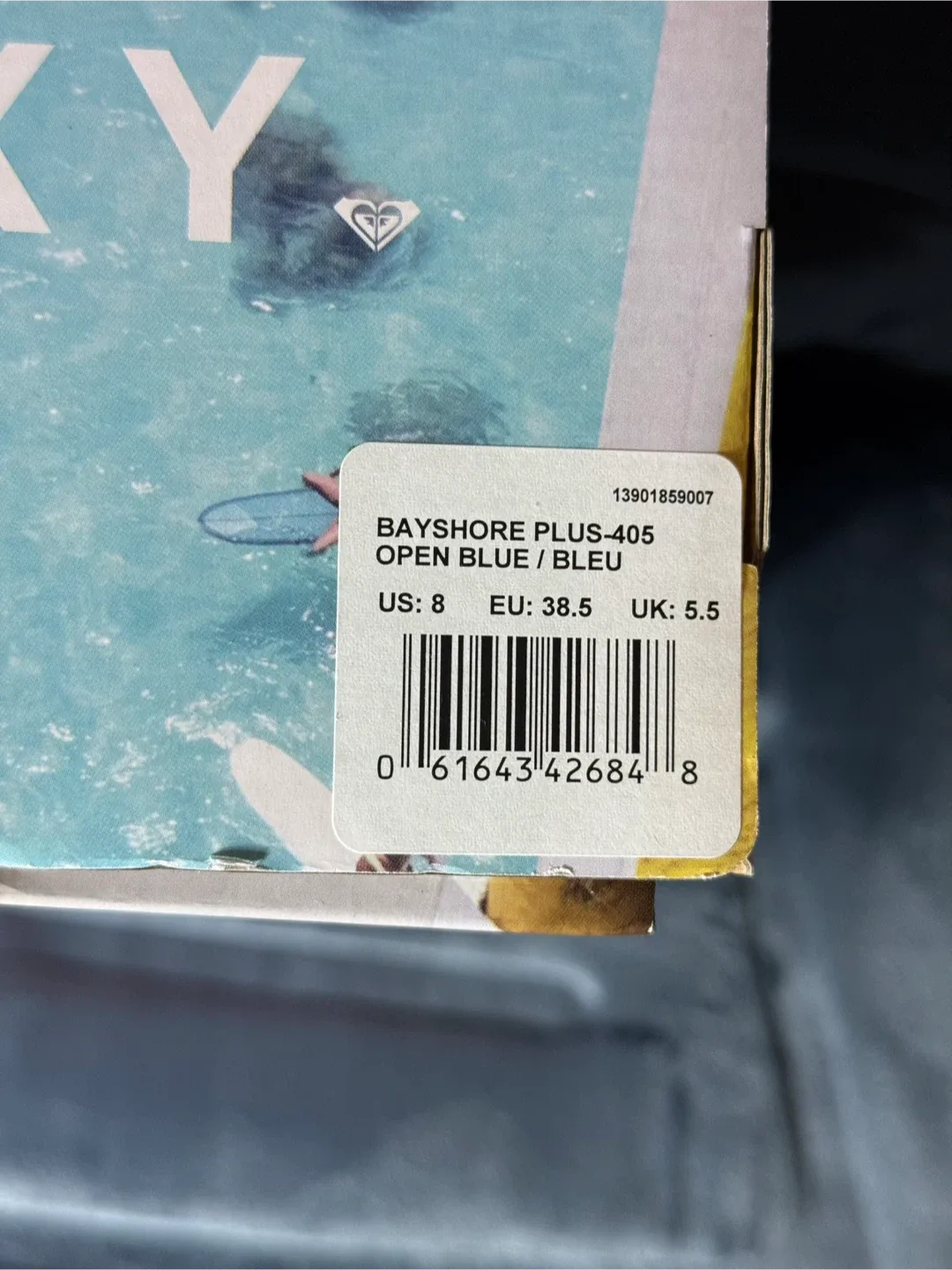 New in box Roxy Bayshore Plus Blue Shoes - Size 8 image indicator(4)