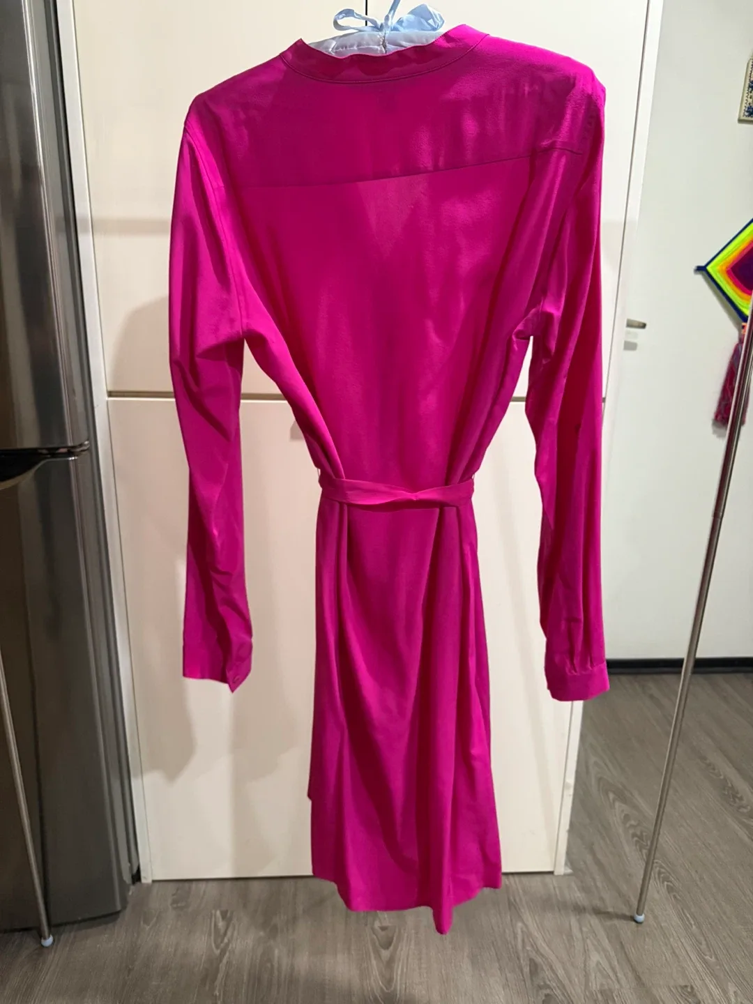 Diane von Furstenberg Pink Dress - Size 10 image indicator(3)