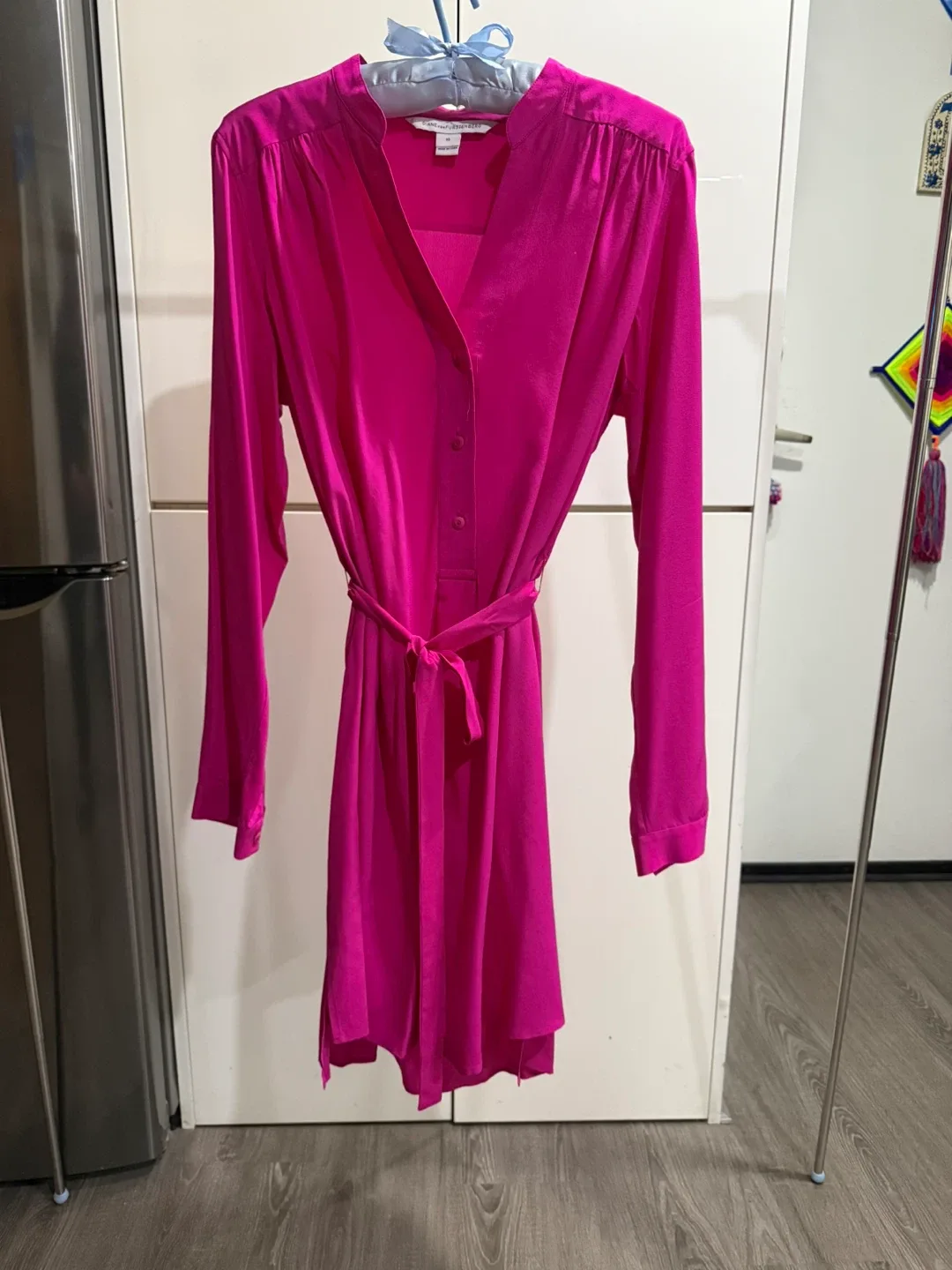 Diane von Furstenberg Pink Dress - Size 10 image indicator(2)