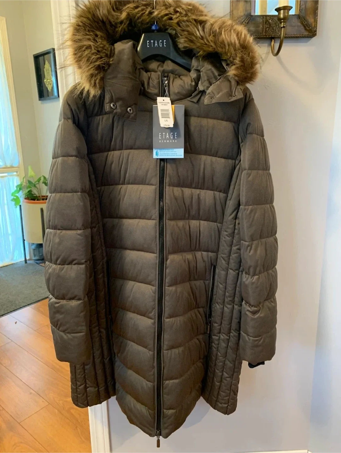 NEW Etage Denmark Puffer Coat - Size L/G