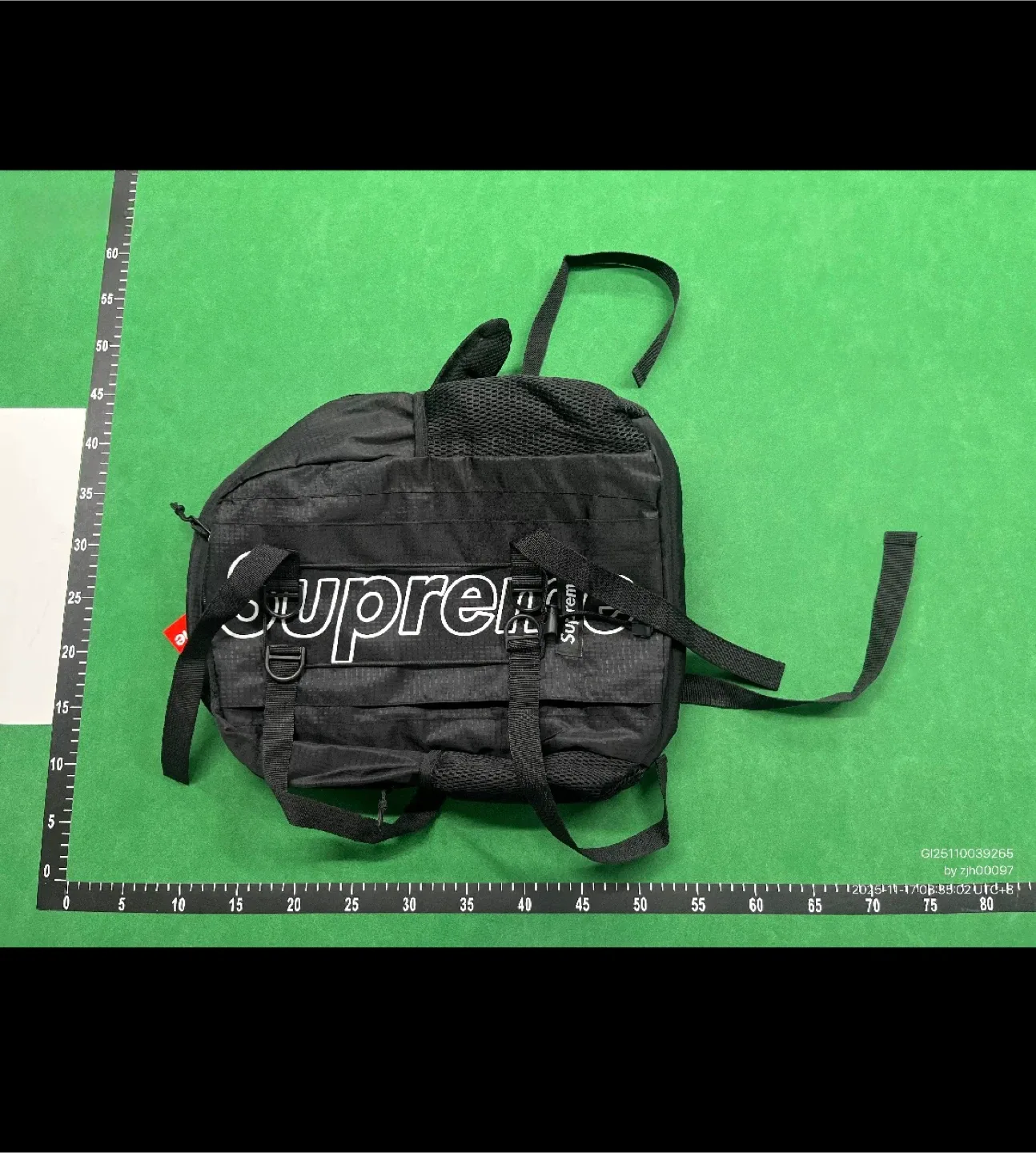 Supreme Black Backpack image indicator(2)