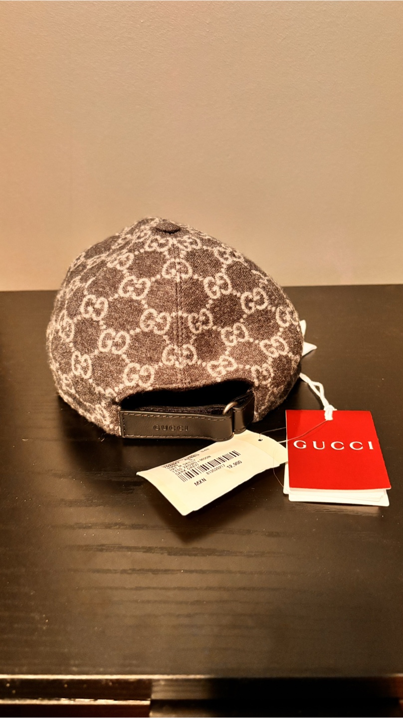 *NEW* Gucci GG Wool Baseball Hat - photo 3