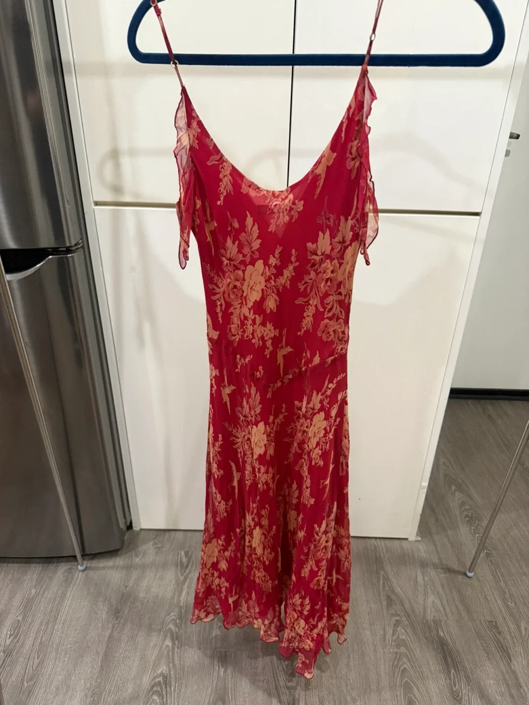 Betsey Johnson Red Floral Dress image indicator(3)