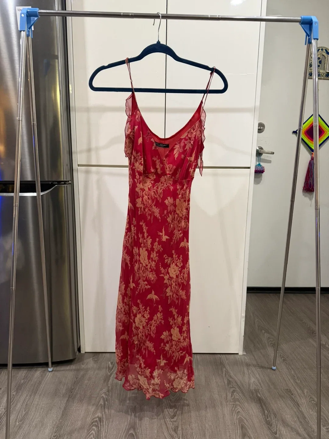 Betsey Johnson Red Floral Dress