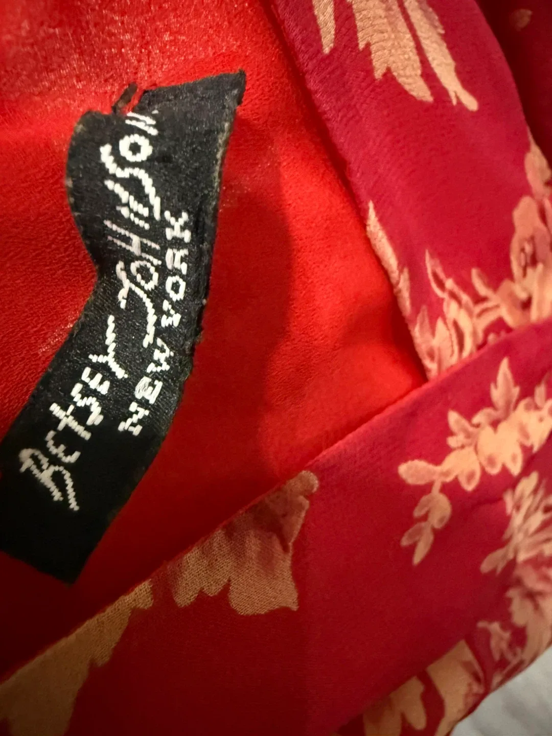 Betsey Johnson Red Floral Dress image indicator(2)