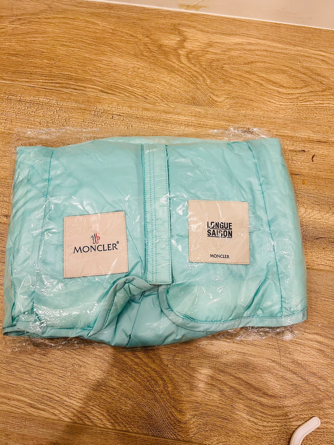 Moncler Kids Down Puffer Jacket - Mint