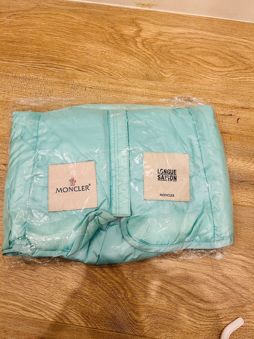 Moncler Kids Down Puffer Jacket - Mint