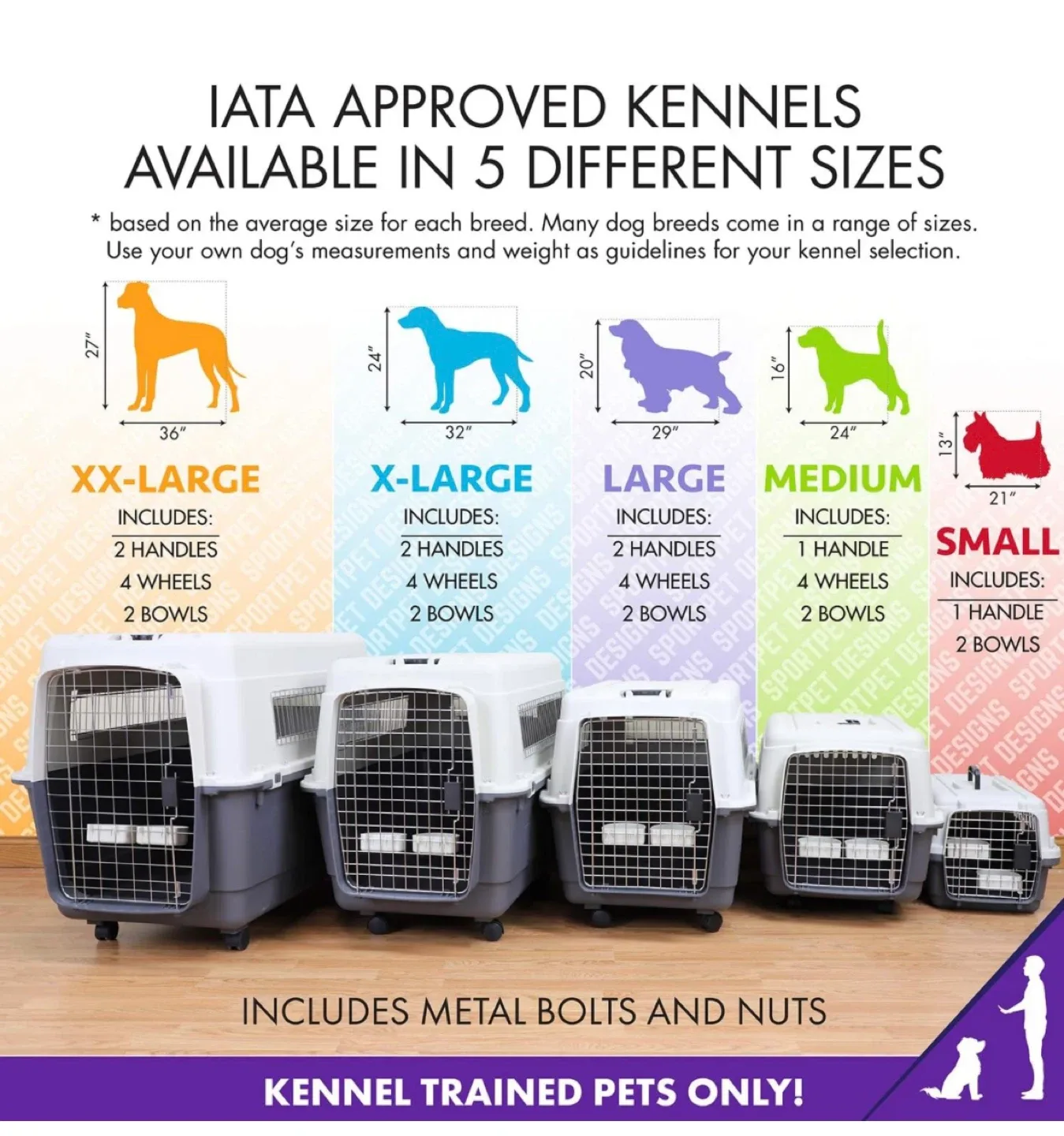 Travel Kennel -XL size image indicator(3)