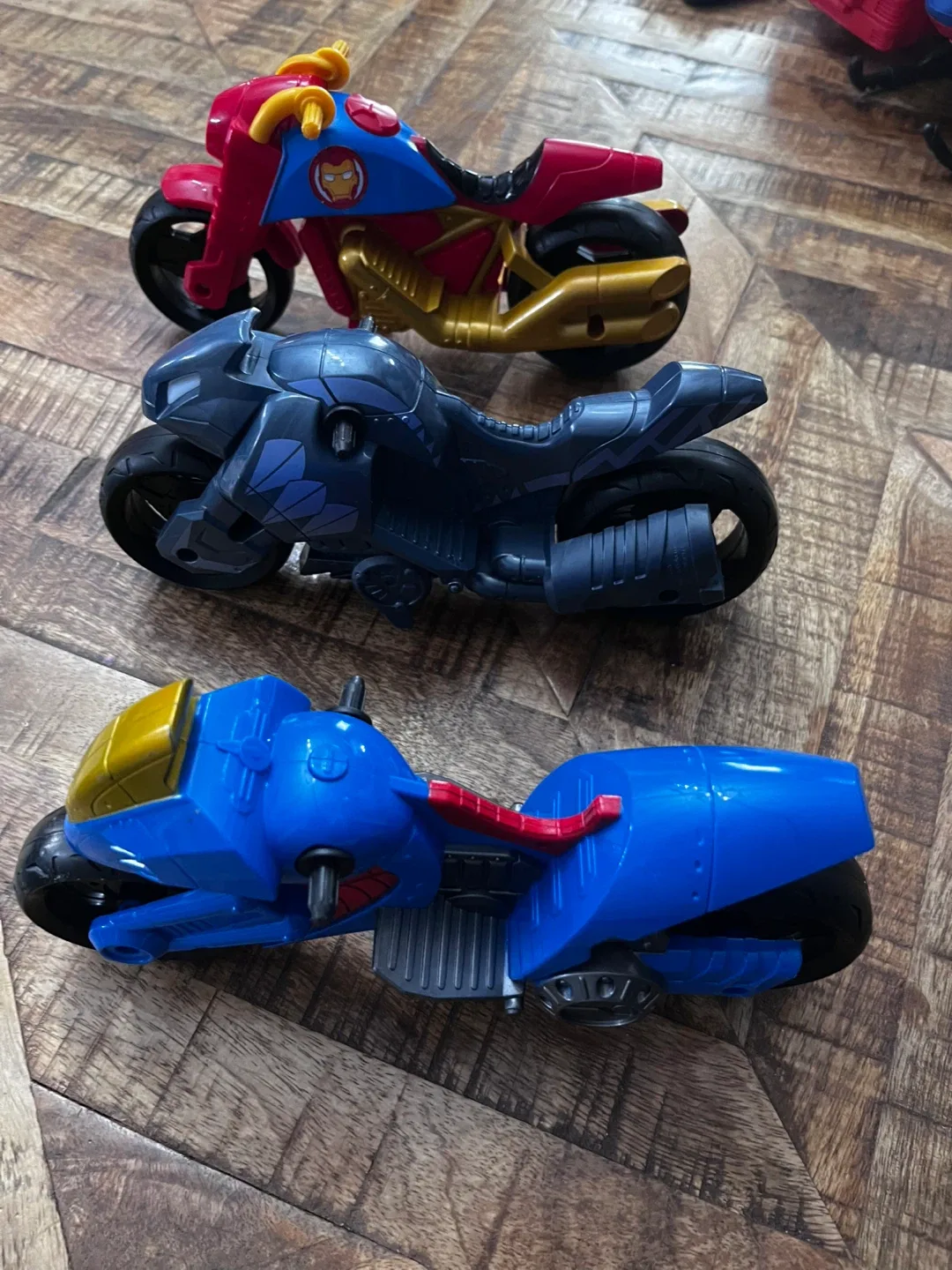 Marvel Superhero Motorcycle Toys image indicator(4)