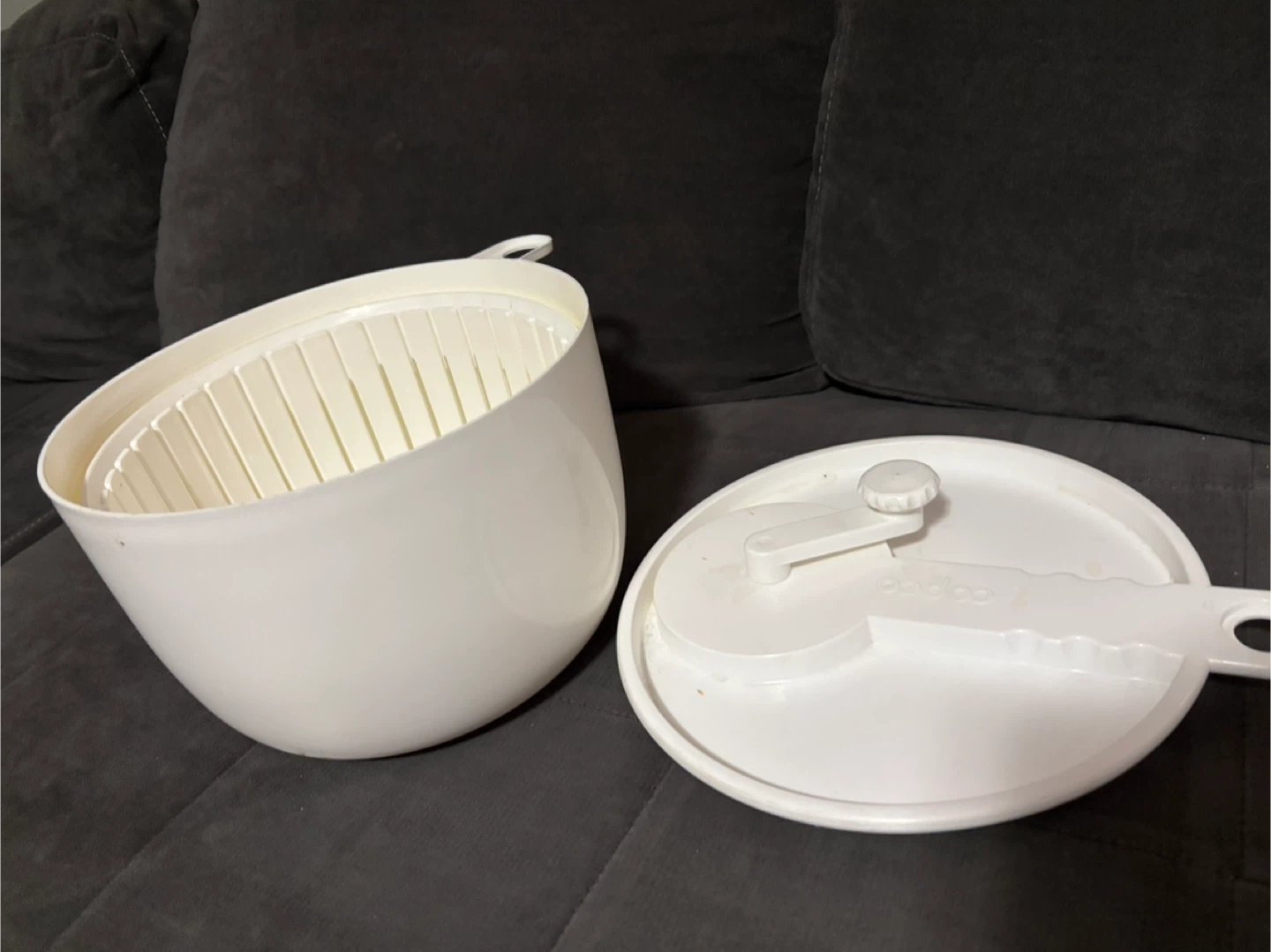 OXO Salad Spinner - White - photo 3