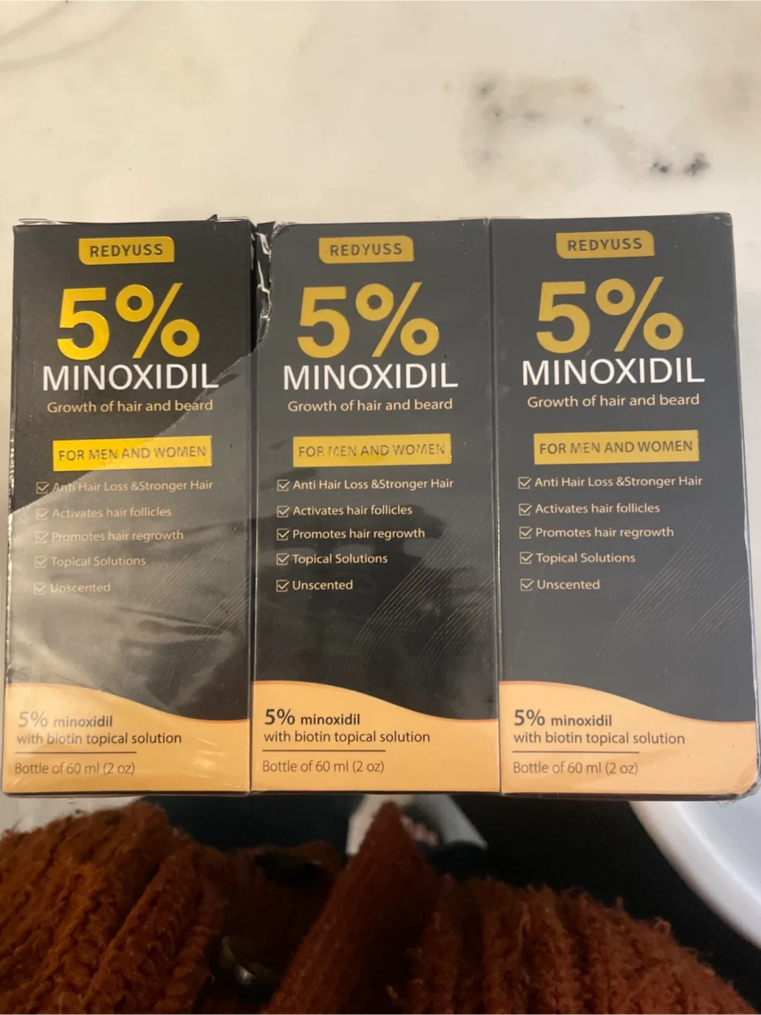 REDYUSS 5% Minoxidil - Hair & Beard Growth