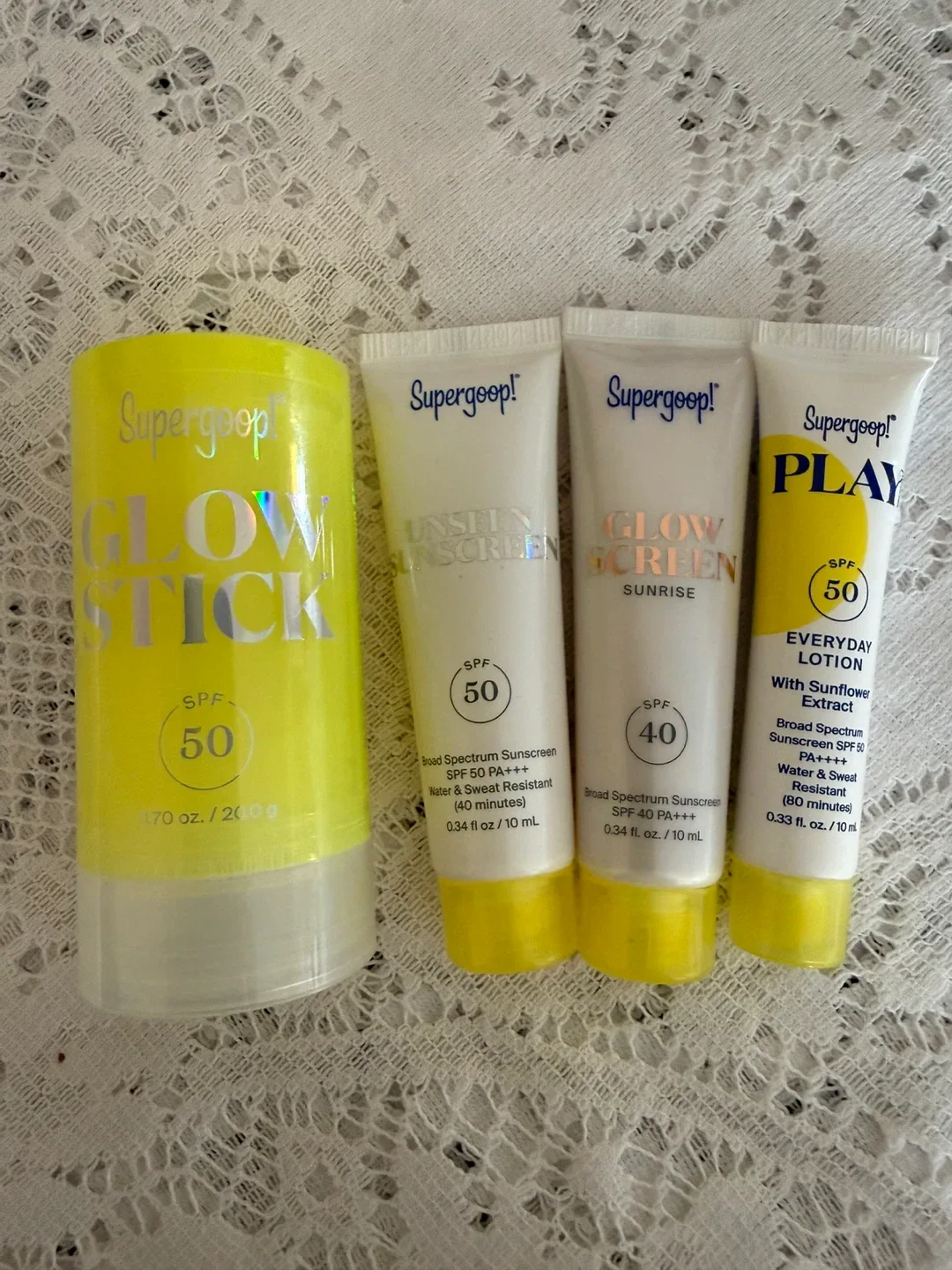 Supergoop! Sunscreen Set 🆕 Long expiry/BUY ALL OR INDIVIDUAL