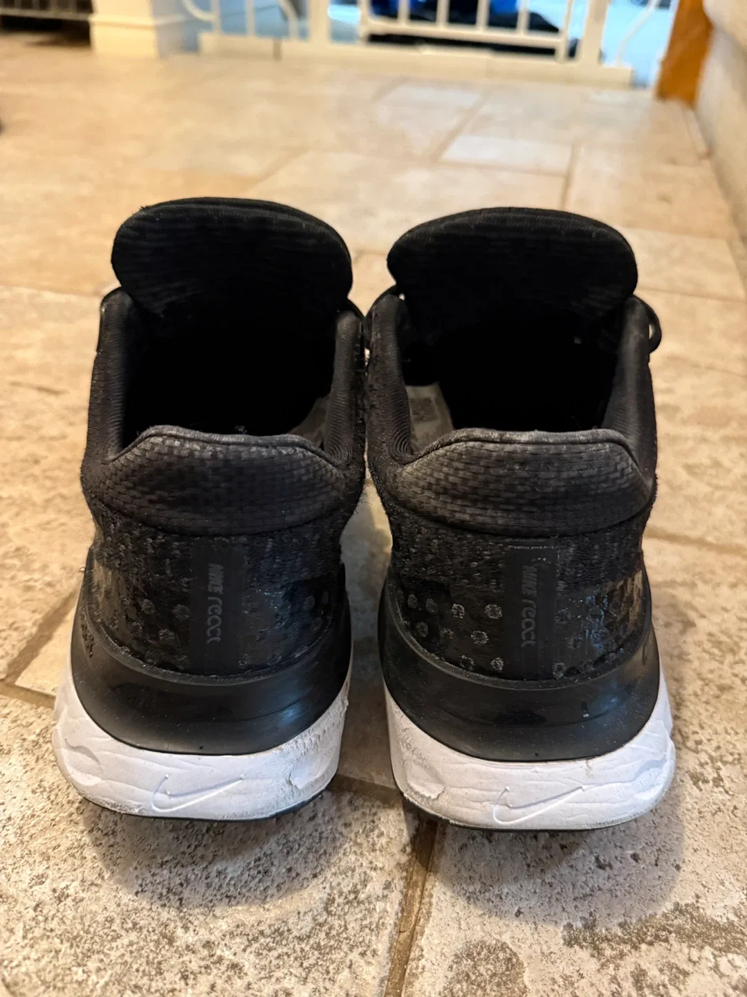 Nike Renew Ride 3 Black Running Shoes - Size 9.5 image indicator(3)