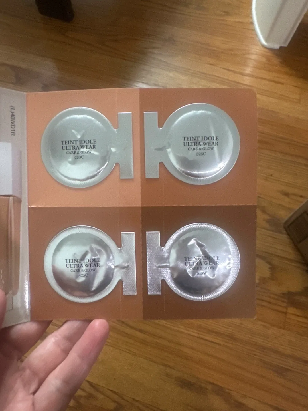 Lancome Teint Idole Ultra Wear Samples