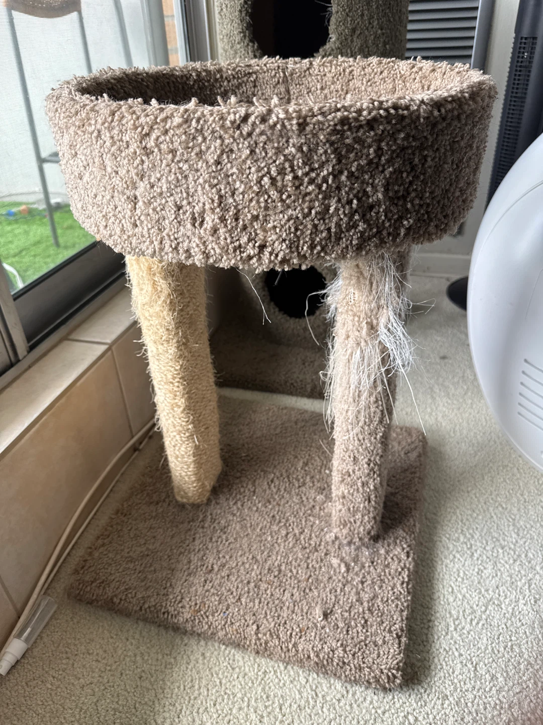 Used Cat Tree with Scratching Post - photo 2