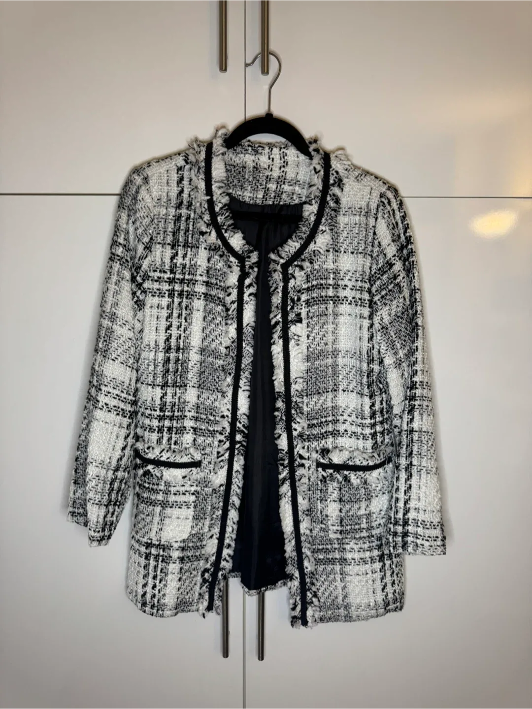 Tweed Jacket - Black & White