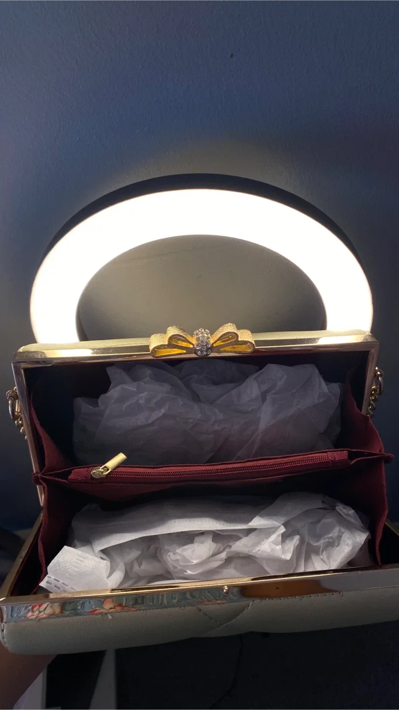 Prada White Quilted Shoulder Bag image indicator(2)