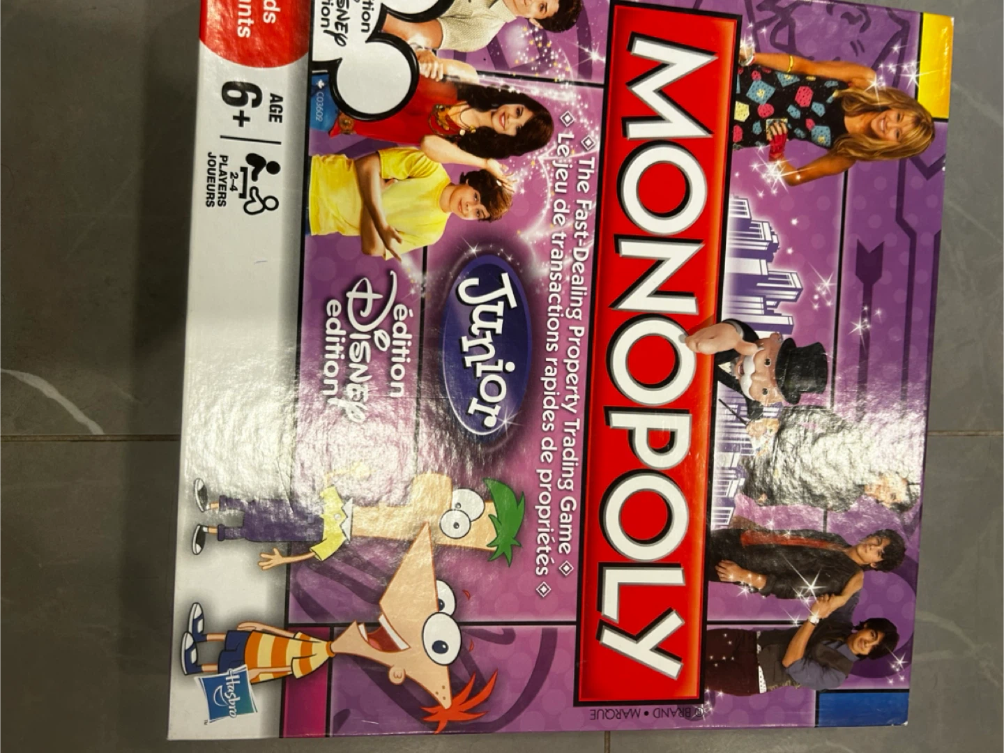 Monopoly Junior Disney Edition Board Game