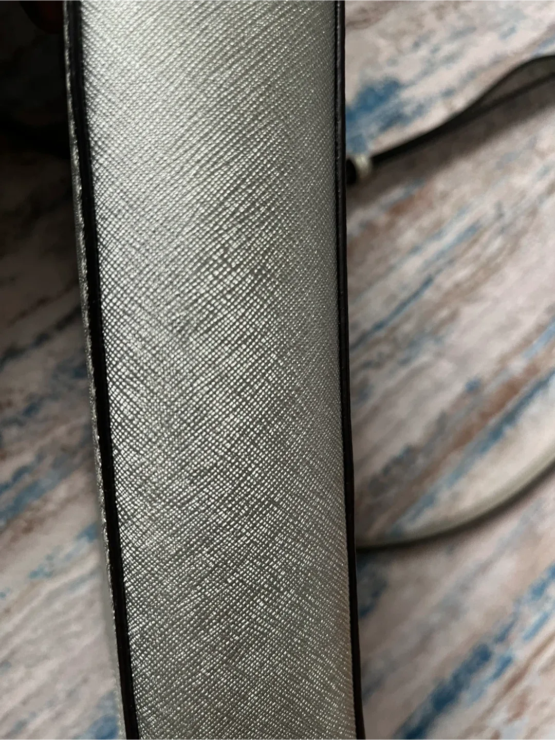 Michael Kors Silver Crossbody Bag image indicator(2)