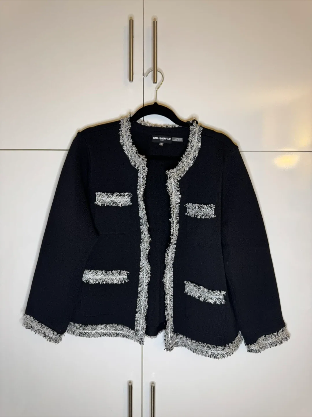 Karl Lagerfeld Paris Black Jacket