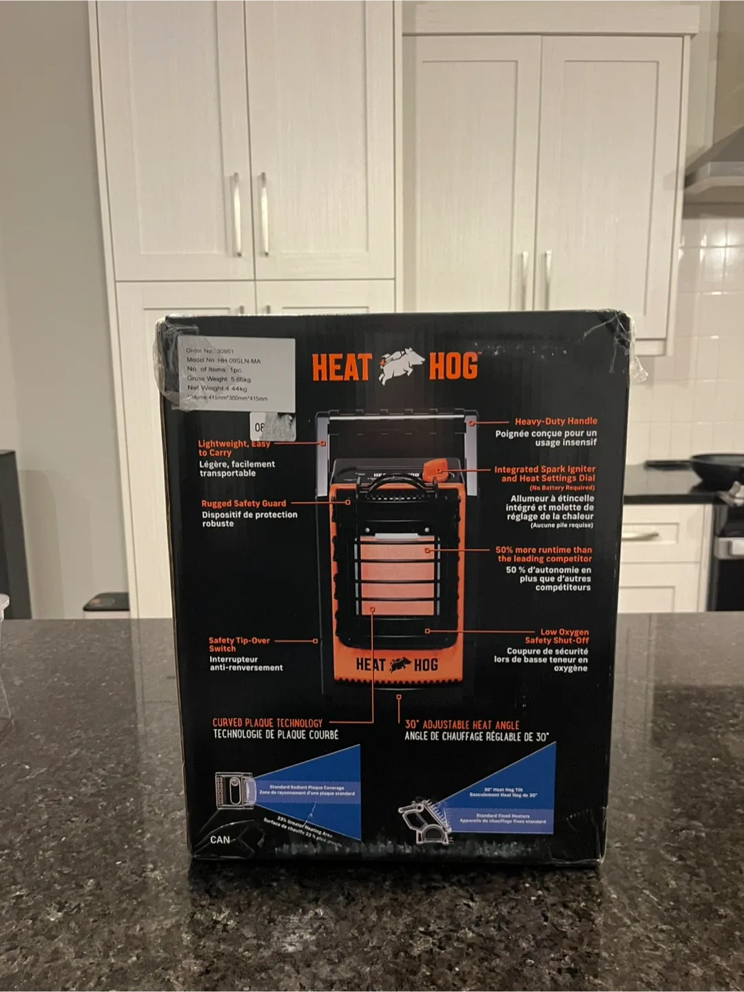 New Heat Hog 9,000 BTU Portable Heater image indicator(5)