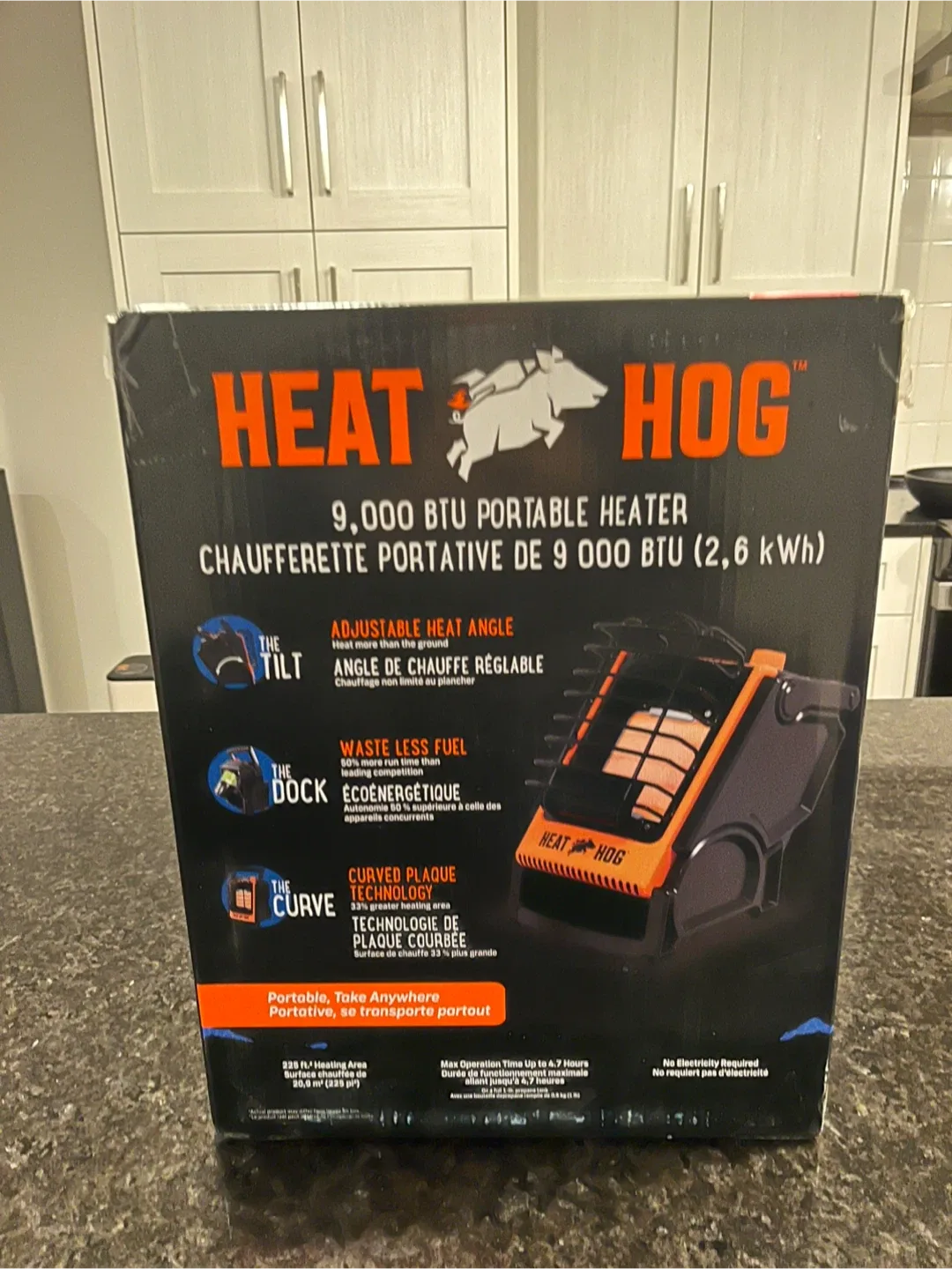 New Heat Hog 9,000 BTU Portable Heater