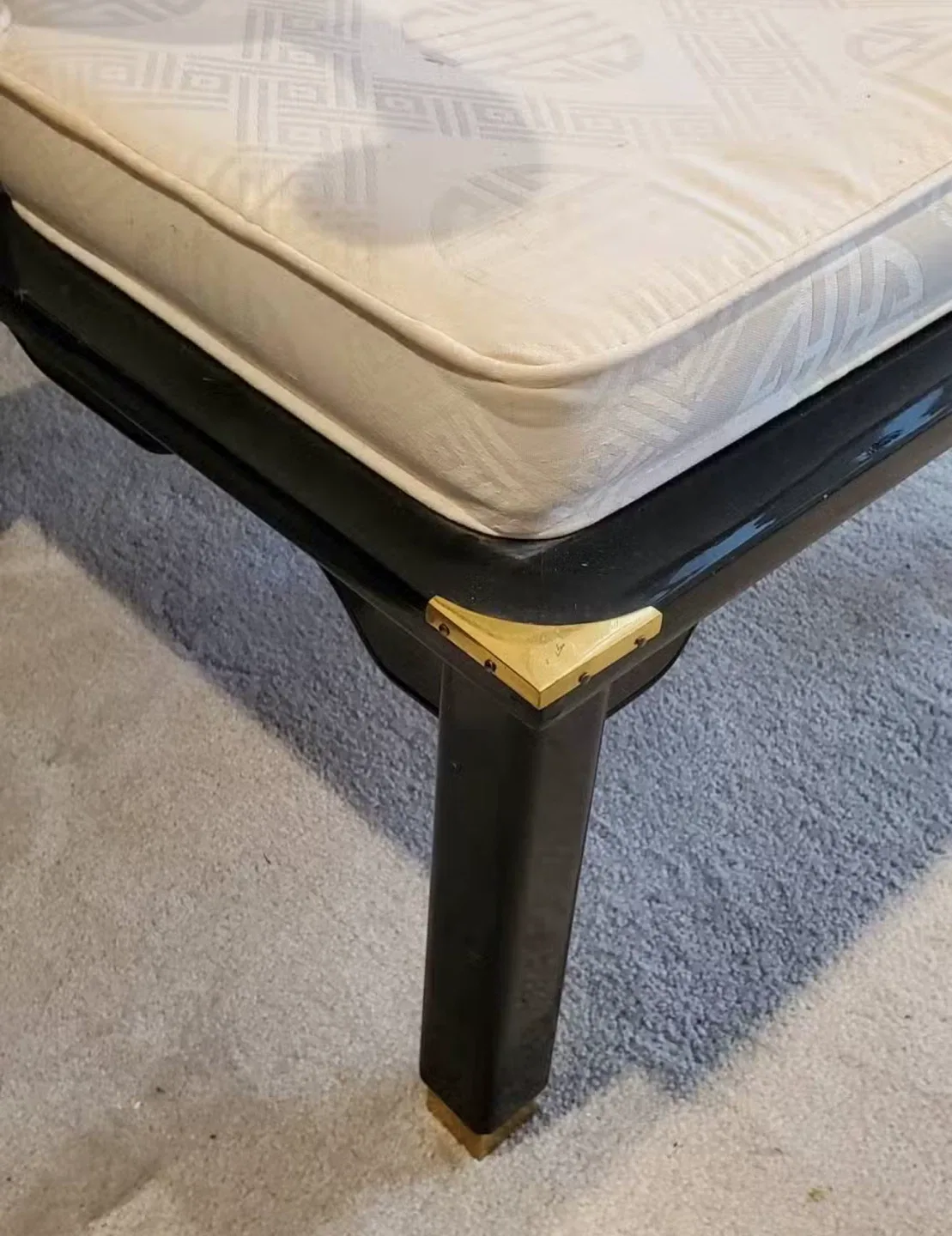 Black Lacquered Chinese Chippendale Chair image indicator(2)