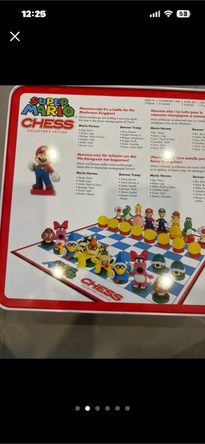 Super Mario Collector's Edition Chess Set image indicator(2)