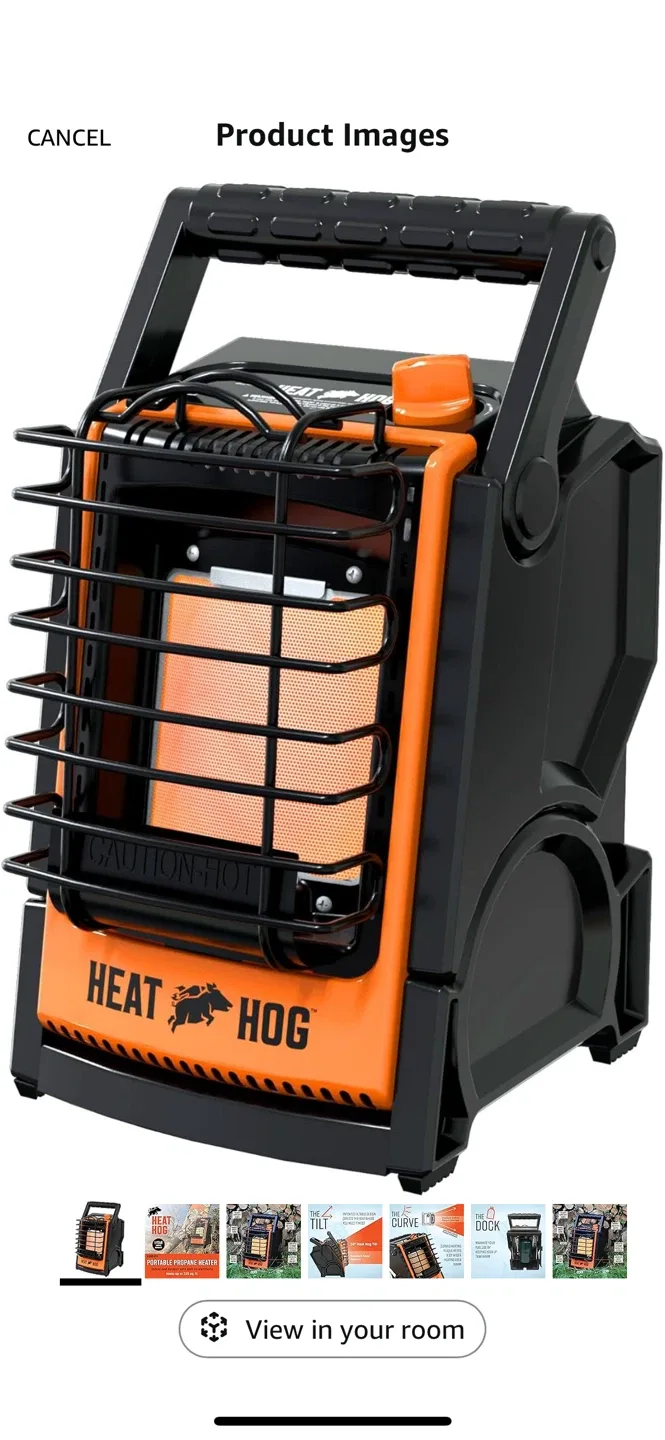 New Heat Hog 9,000 BTU Portable Heater image indicator(9)