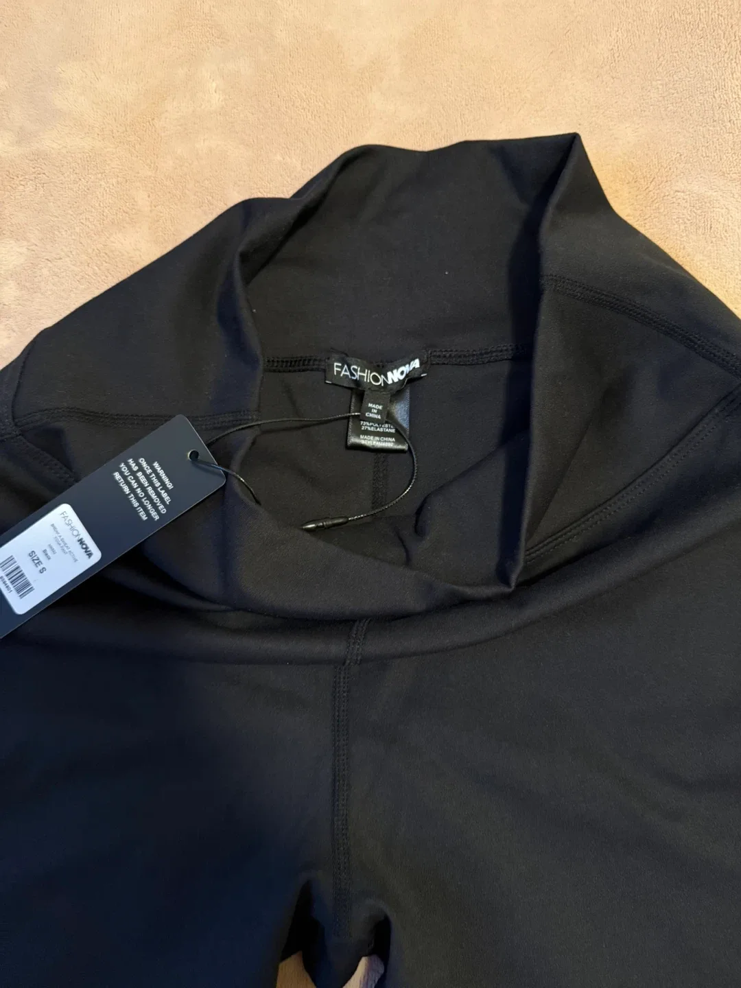 Fashion Nova Black Leggings - Size S image indicator(2)